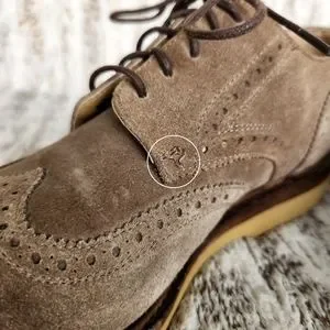 Frye | Shoes | Frye Jim Wedge Wingtip Suede Oxford Grey Gray  display picture 1